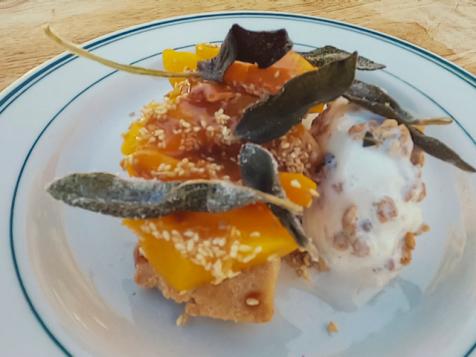 Peach-Caramel Tart