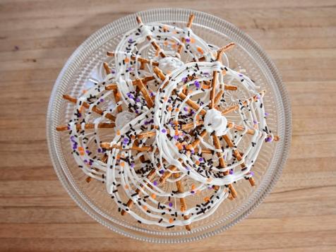 Pretzel Spider Webs