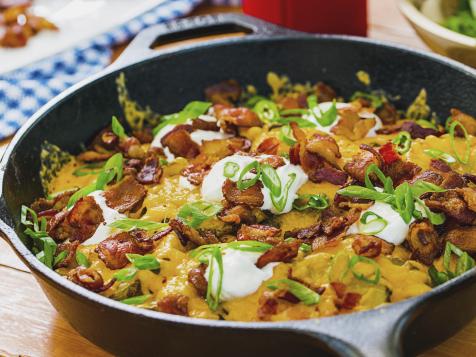 Grilled Cheesy Loaded Potatoes