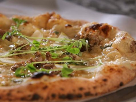 Sausage Apple Pizza
