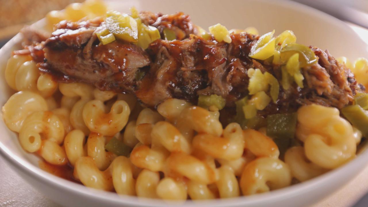Pulled Pork Mac 'n' Cheese