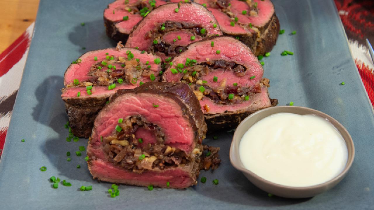 Stuffed Beef Tenderloin