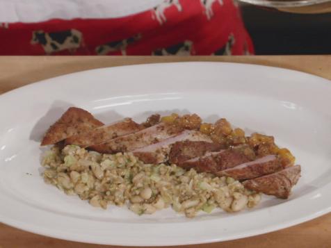 Pork Tenderloin with Peach Chutney