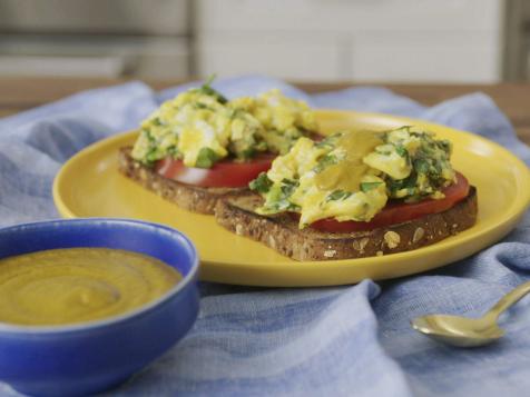 Herbed Egg Breakfast Toast