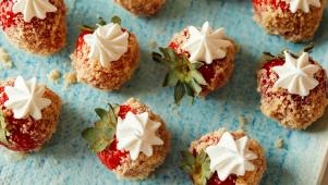Strawberry Shortcake Bites