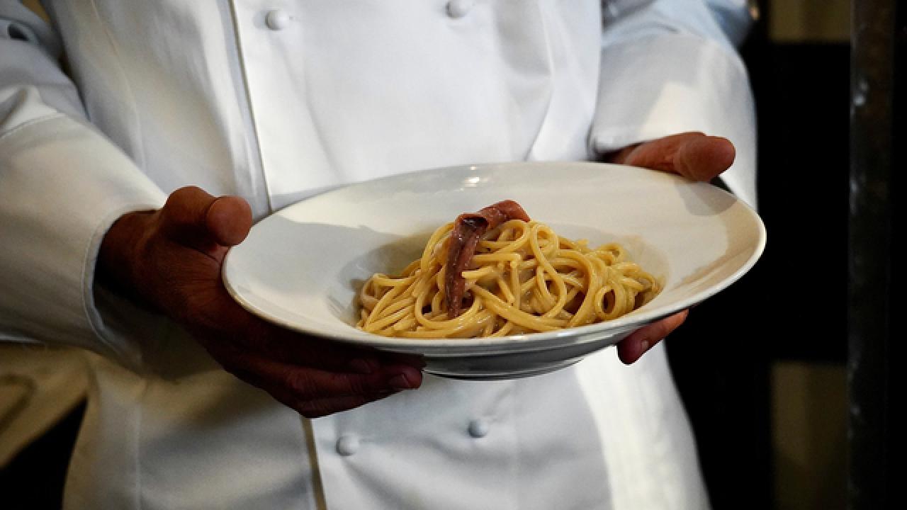 Pasta with Anchovy Butter