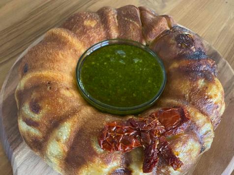 Stromboli Bread Wreath