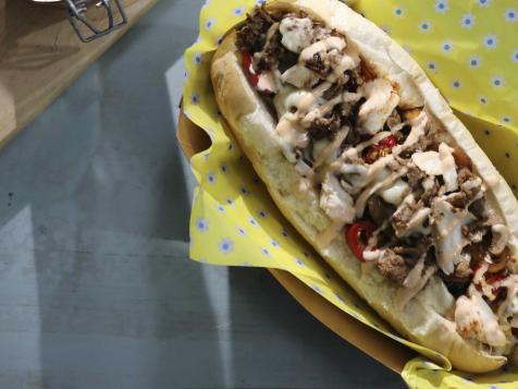 Surf and Turf Philly Cheesesteak