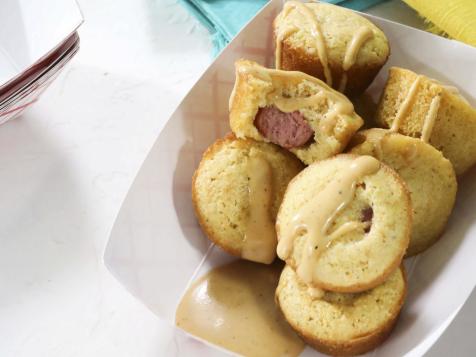 Mini Corn Dog Muffins