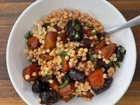 Harissa Carrot Couscous