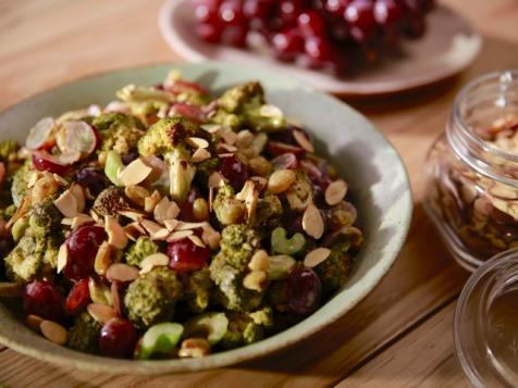 Roasted Broccoli and Grape Salad