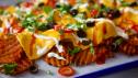 Sweet Potato Waffle Fry Nachos