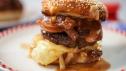 Stuffed French Onion Soup Burger