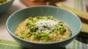 English Pea and Sweet Onion Risotto