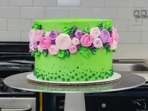 Flower Buttercream Cake