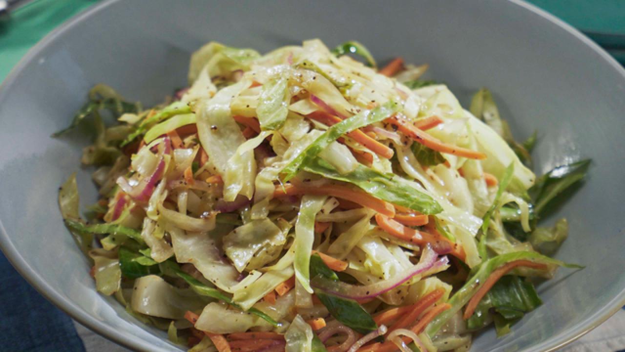 Quick Cabbage Sauteed Salad
