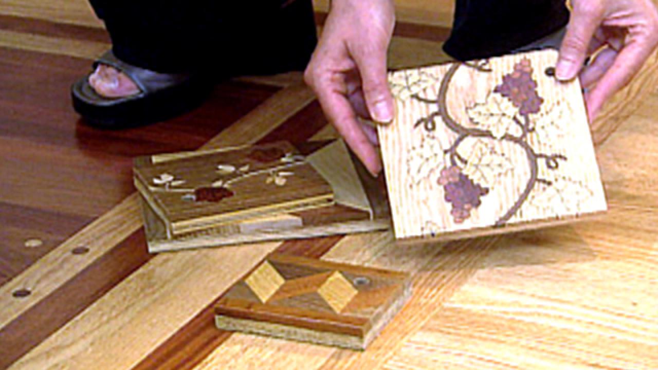 Wood Inlay Flooring
