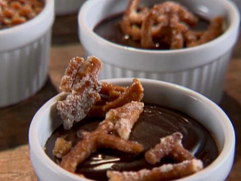 Chocolate Pudding and Pretzels