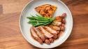 Seared Duck Breast with Roasted Grape Sauce