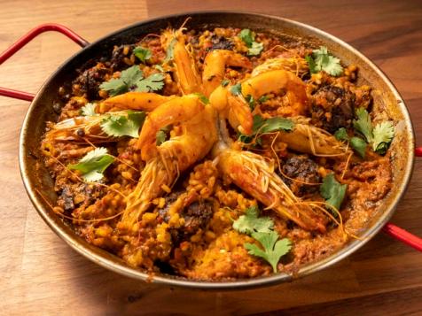 Shrimp and Sausage Paella