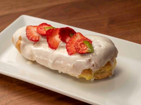 Corn and Strawberry Eclair