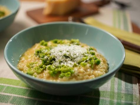Pea and Sweet Onion Risotto