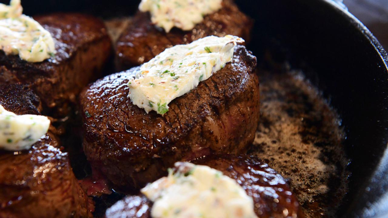 Filet with Garlic Butter