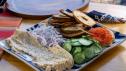 Bagels with Miso Cream Cheese and Ikura