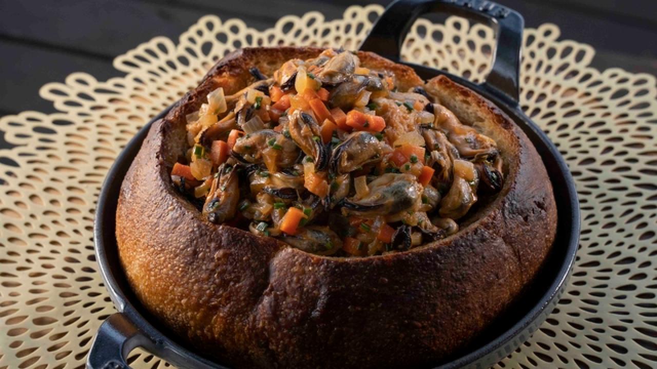 Mussels Escabeche