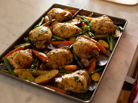 Sheet Pan Spring Chicken Dinner