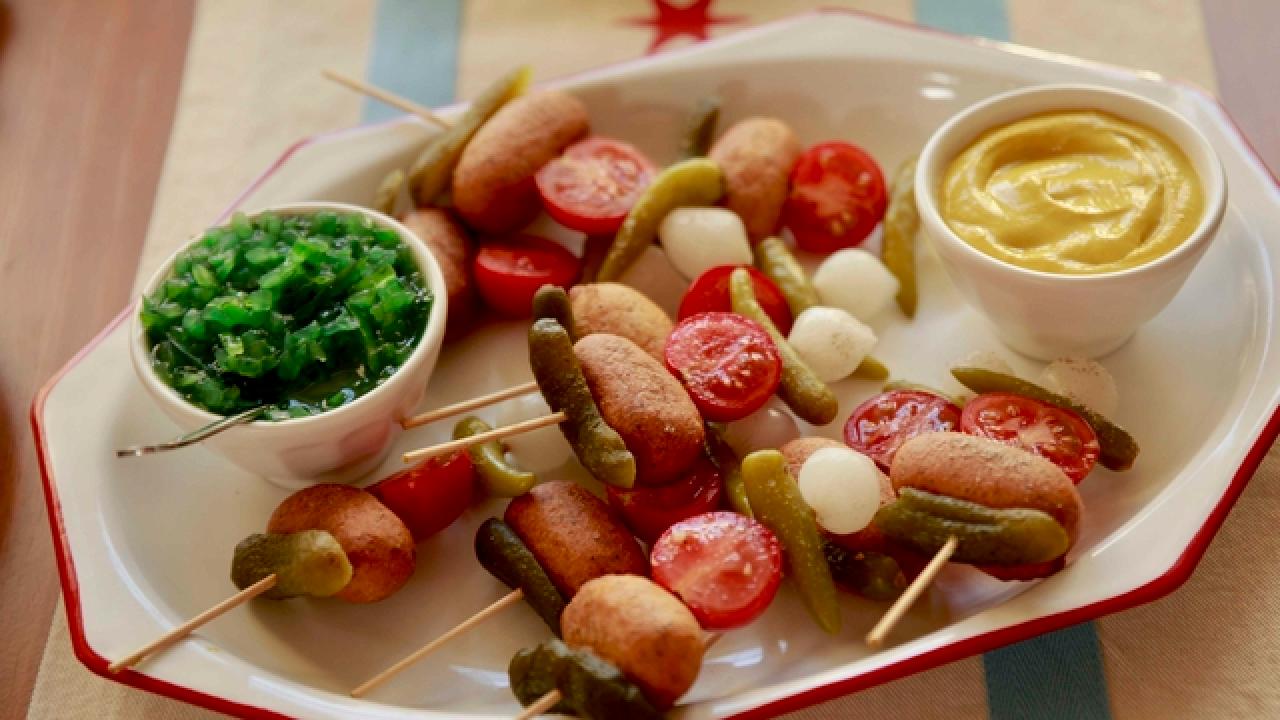 Chicago Corn Dog BItes