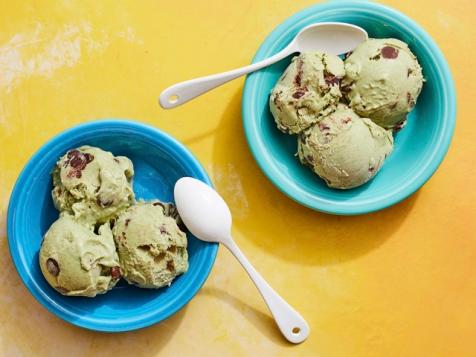Chickpea Mint Chocolate Chip Ice Cream