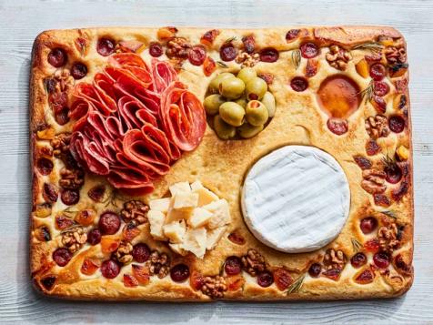 Grilled Edible Cheeseboard