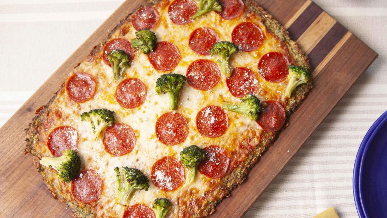 Broccoli Crust Pepperoni Pizza