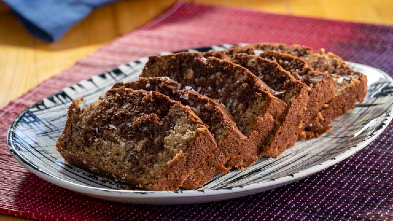 Salted Chocolate Banana Bread