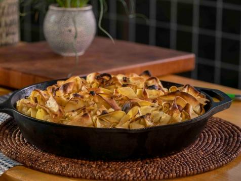 Noodle Kugel with Shallots