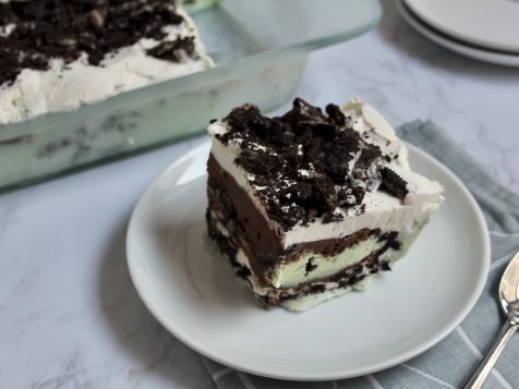 Oreo Mint Chip Ice Cream Cake