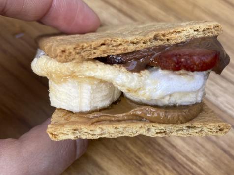 Four Air Fryer S'Mores