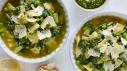 Spring Ravioli Soup