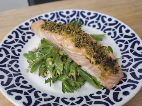 Basil-Crusted Salmon