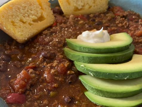 Taco Soup with Cornbread