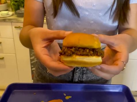 Easy Cheesy Sloppy Joe Sliders