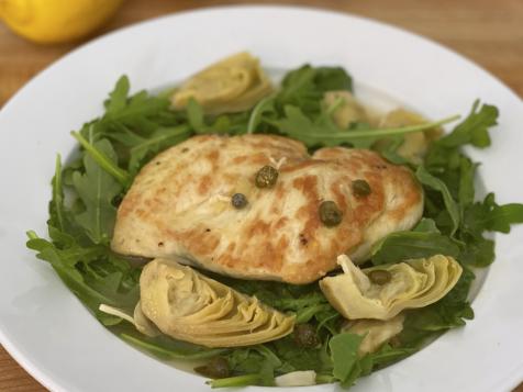Lemon Chicken with Artichokes