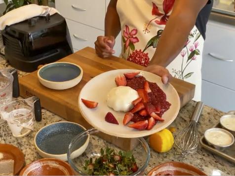 Strawberry Panna Cotta