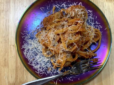 Tagliatelle and Meatballs
