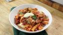 Sausage and Peppers Pasta Bake