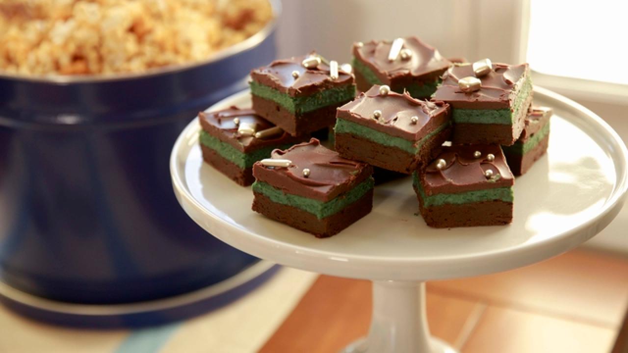 Mint Truffle Brownies