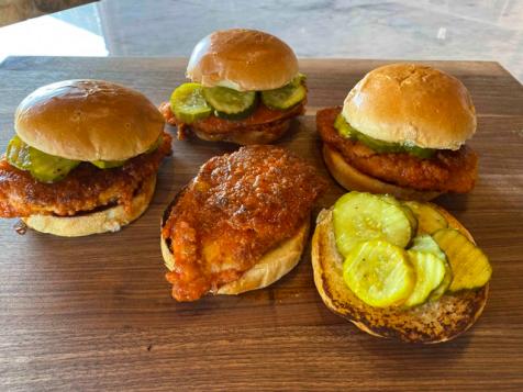 Ree's Spicy Chicken Sandwiches