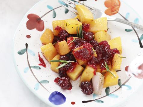 Rutabagas with Cranberry Sauce