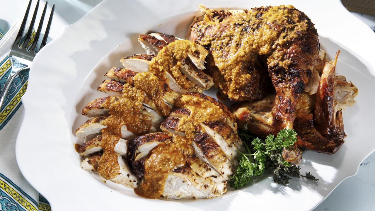 Cajun Butter Spatchcock Turkey